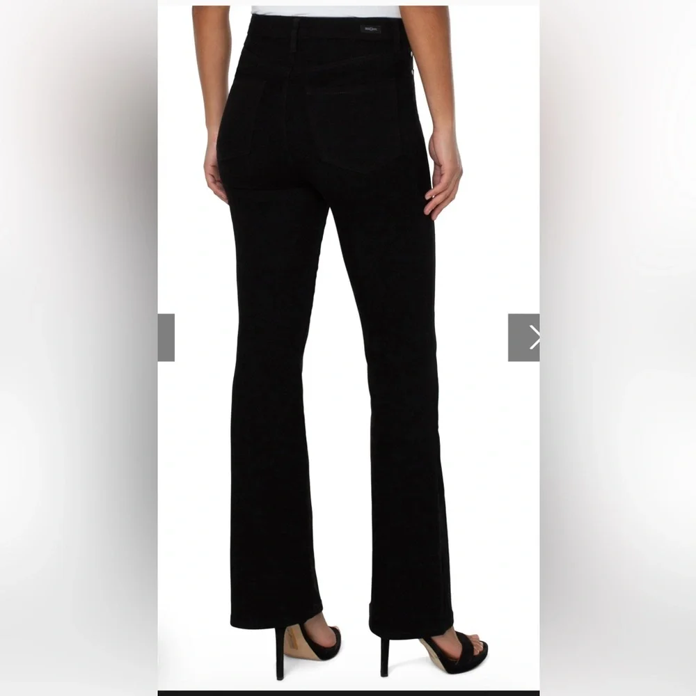 Liverpool Jeans Company Women's Black Boot Cut Jeans - Picture 2 of 14